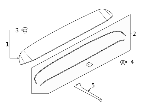 Spoiler for 2019 Audi Q5 #0