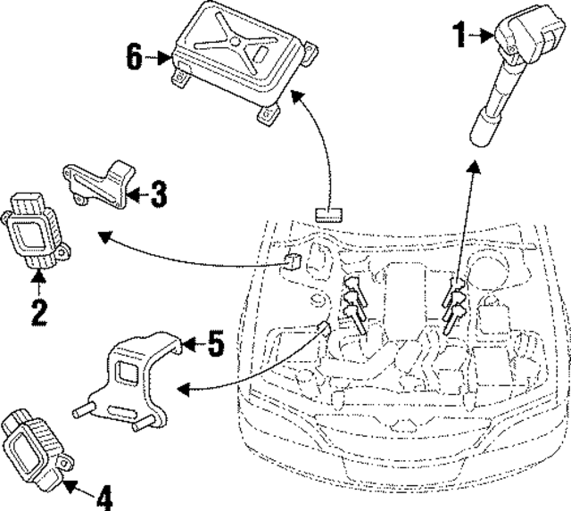 37950P5AA01 - Electrical: Module for Acura Image
