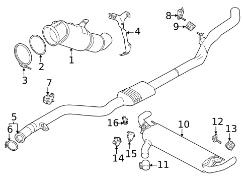 Exhaust Components for 2024 BMW X5 #0