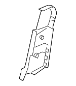 BC3Z28672A28AB - Body: Center Cover for Ford: F-250 Super Duty, F-350 Super Duty, F-450 Super Duty Image