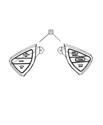 UB55XDVAD - Electrical: Speed Control Switch, Left for Mopar Image