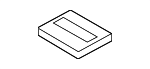 99920908440 - Body: Trunk Floor Access Cover Spacer for Porsche Image