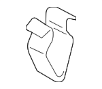 99950783901 - Body: Trunk Floor Access Cover Clip for Porsche Image