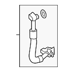 4K0816739L - : AC Line for Audi: A7 Sportback Image