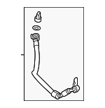 4K0816704S - : Rear AC Tube for Audi: A7 Sportback Image