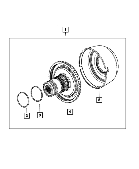 Gear Train for 2007 Jeep Wrangler #3
