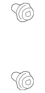 8231533020 - Body: Door Trim Panel Fastener for Kia: Borrego, Forte, Forte5, K900, Optima, Sedona, Sorento, Sportage, Stinger, Telluride Image