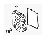 452804G610 - Engine: Cover for Kia Image