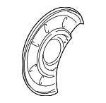 34216750386 - : Splash Shield for BMW: X5 Image