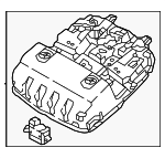 92800N9EF0MMH - Body: Overhead Console for Hyundai Image