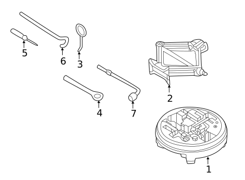 Jack & Components for 2020 Kia K900 #0