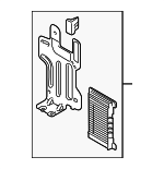 FL3Z18B849A - Body: Amplifier for Ford: F-150 Image