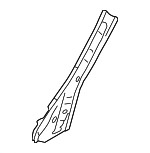 SU00309105 - Body: Windshield Pillar Reinforced for Toyota: GR86 Image