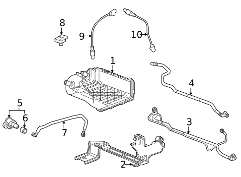 Emission Components for 2022 GMC Yukon XL #0
