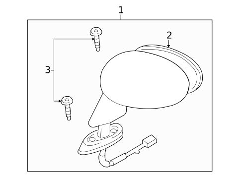 Outside Mirrors for 2011 Mazda MX-5 Miata #0