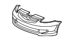 4711SLNA71ZZ - Body: Bumper Cover for Honda: Fit Image
