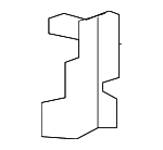 71106SLNA00 - Body: Air Guide for Honda: Fit Image