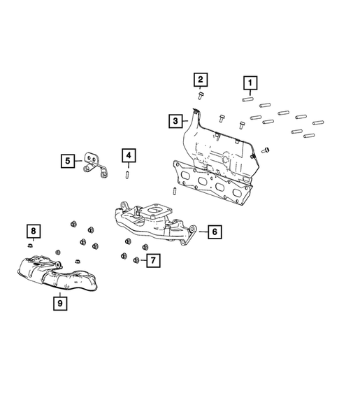 Manifolds and Vacuum Fittings for 2022 Jeep Renegade #1