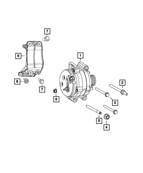 Generators / Alternators for 2013 Jeep Grand Cherokee #1