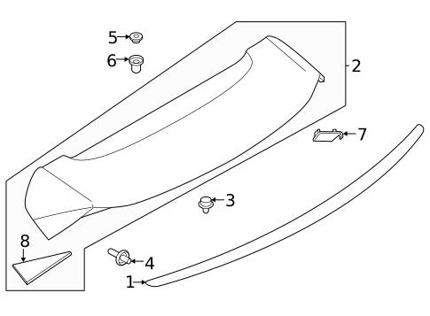 Spoiler for 2020 Jaguar I-Pace #0