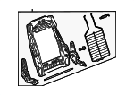 19123514 - Body: Seat Back Frame for GM Image