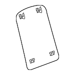 88996352 - Body: Seat Back Panel for GM Image
