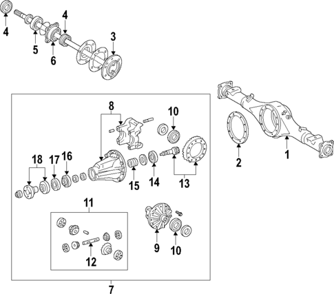 Differential for 2021 Toyota Tundra #0