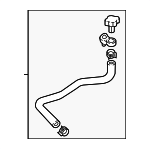 4527026000 - Engine: Breather Tube for Hyundai: Elantra GT Image