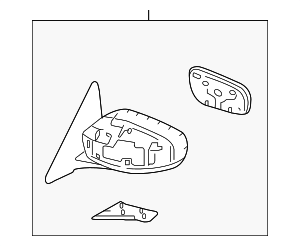 96302JK60B - : Mirror Assembly for Infiniti Image