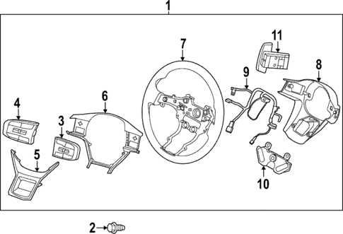 Steering Wheel & Trim for 2025 Kia Sportage #0