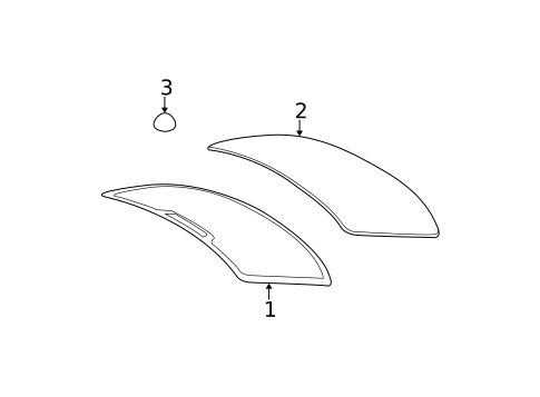 Reveal Moldings for 2000 BMW 323Ci #0