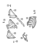 6504802AA - Engine 1.6L Four Cylinder: 6 Lobed Screw for Mopar Image