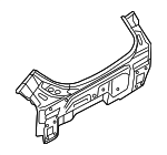 8S0813331TA - Body: Reinforced Panel for Audi: TT Quattro, TT RS Quattro, TTS Quattro Image