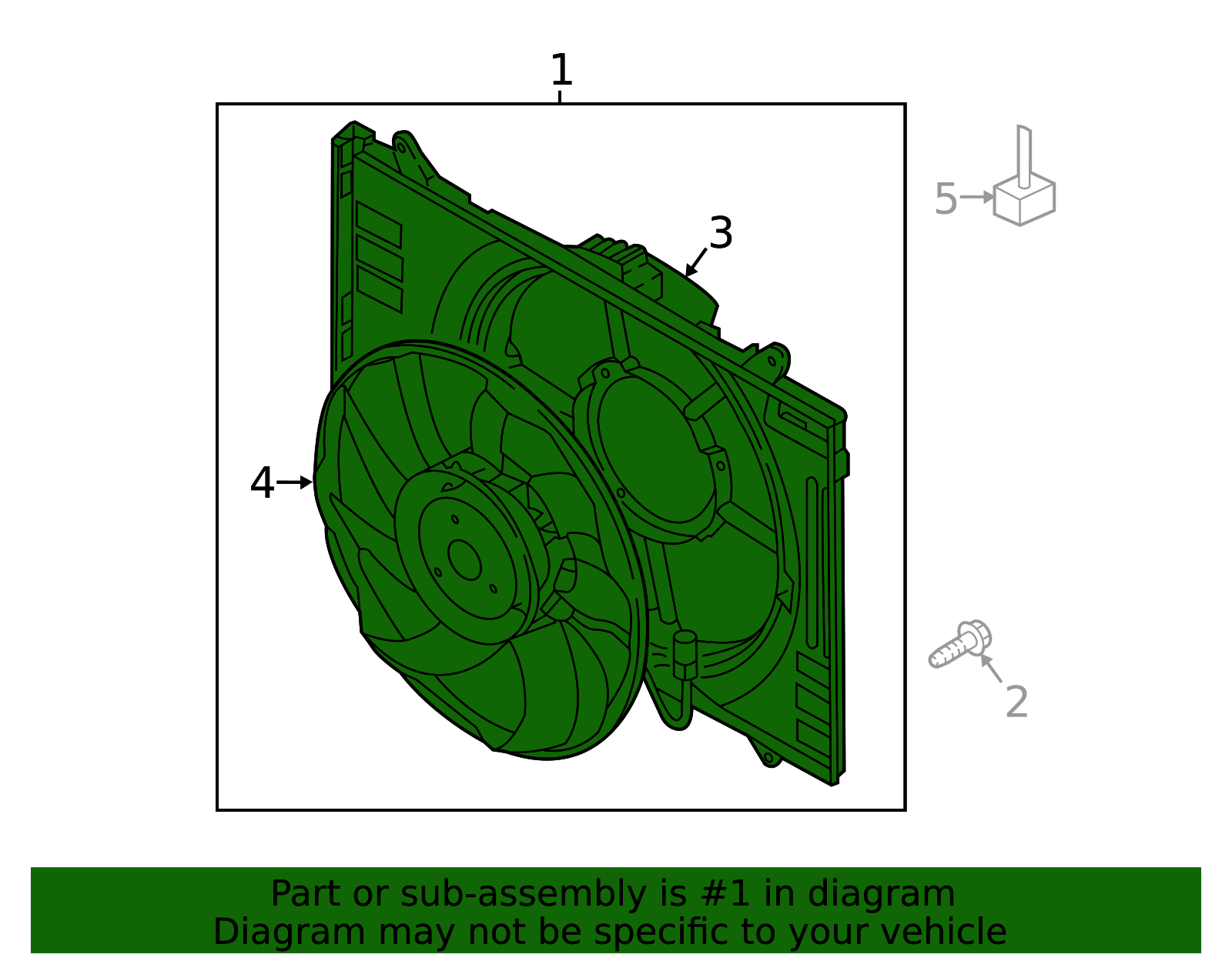 PY8W-15-025 - Fan Assembly - 2016-2023 Mazda CX-9 | Mazda Swag