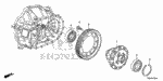 41200PNTA01 - Transmission - Manual: DIFFERENTIAL ASSY., HELICAL LIMITED SLIP for Honda Image