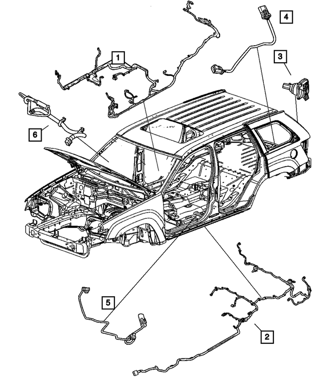 56050388AG - : Body Wiring for Mopar Image