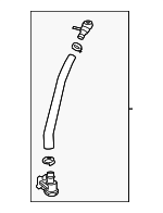 282842S305 - Cooling System: Return Hose for Kia: K5 Image