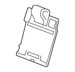 68104422AB - Body: Seat Back Panel for Chrysler: 300 | Dodge: Charger Image