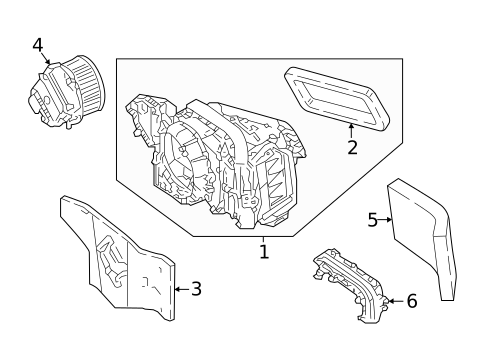 Blower Motor & Fan for 2023 Audi Q5 Sportback #0