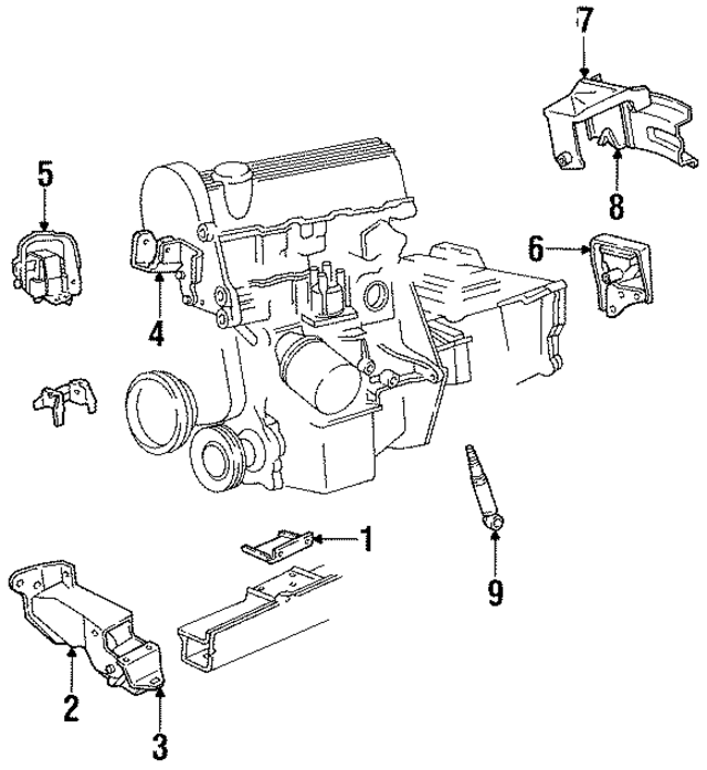4386588 - Engine: Strut Retainer for Mopar Image