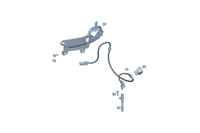 2475460000 - Electrical Equipment and Instruments: Line Bracket for Mercedes-Benz: 180A, 180b, 220a, A220, A35 AMG, CLA250, CLA35 AMG, CLA45 AMG, CLA45 AMG S, EQB 250+, EQB 300, EQB 350, GLA250, GLA35 AMG, GLA45 AMG, GLB250, GLB35 AMG Image image