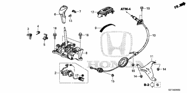 Select Lever for 2016 Honda CR-Z #0