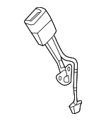 8K0857755G01C - Electrical: Buckle End for Audi Image