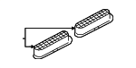 LR113348 - Engine: Air Inlet Grille for Land-Rover Image