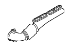 LR100435 - Engine: Inlet Duct for Land-Rover Image