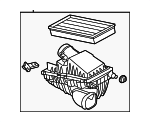 LR122708 - Engine: Air Cleaner Assembly for Land-Rover Image