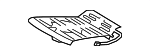 97052172101 - Body: Seat Cushion Heater for Porsche Image