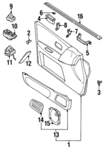 281762E500 - : Speaker Grille for Nissan: Altima Image