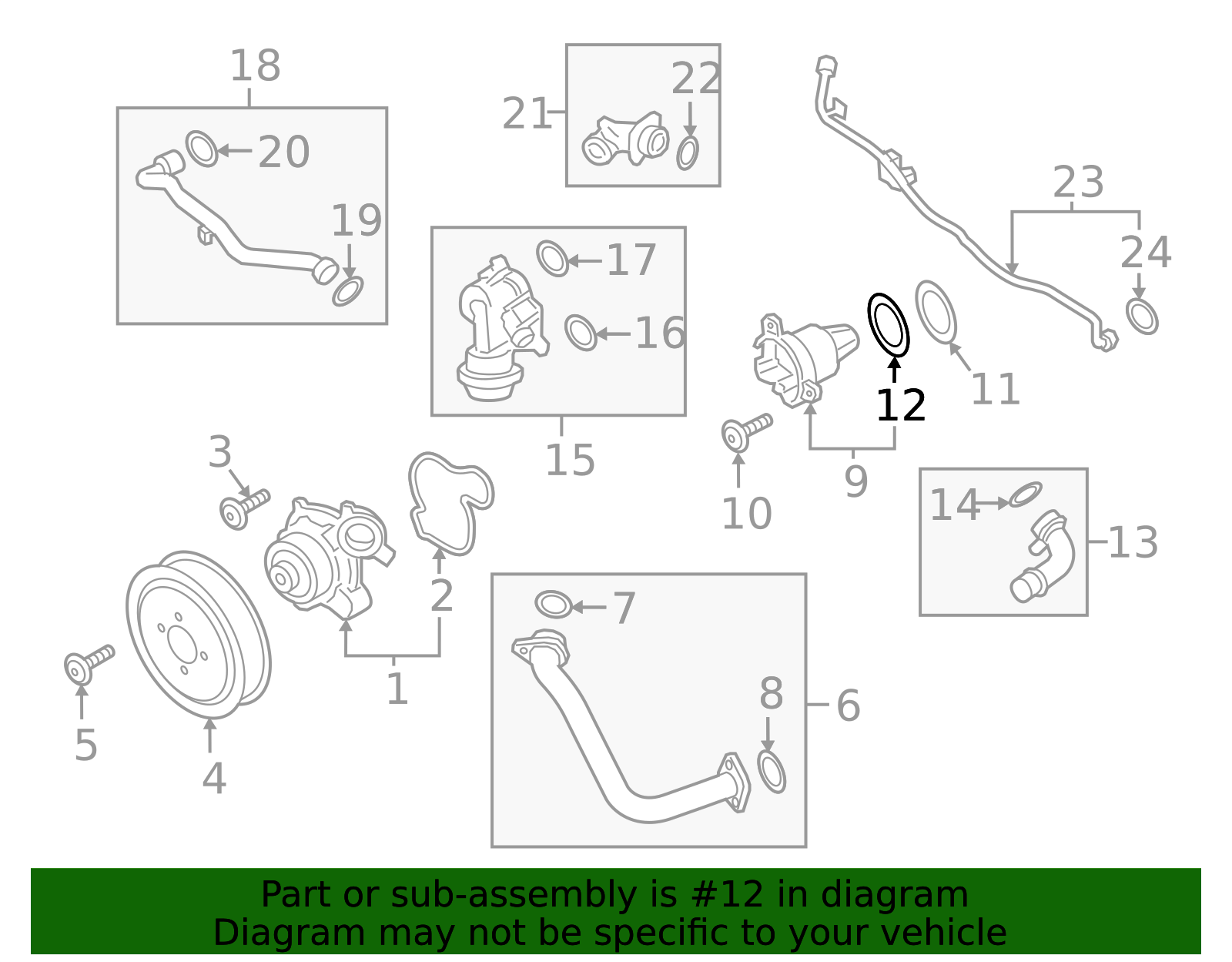 Genuine Porsche 9A7-008-508-00 |Engine Coolant Thermostat Housing O ...