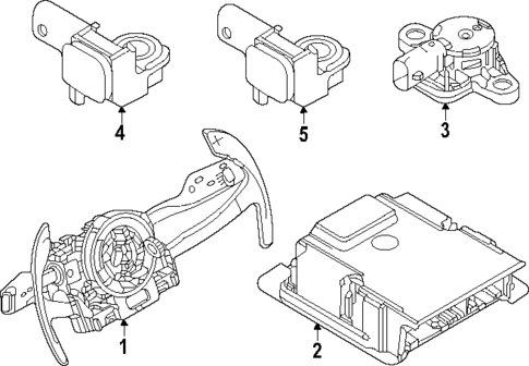 Air Bag Components for 2024 Dodge Hornet #1